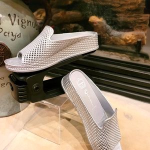 Jeffrey Campbell Havana last Gray & Black  platform slides